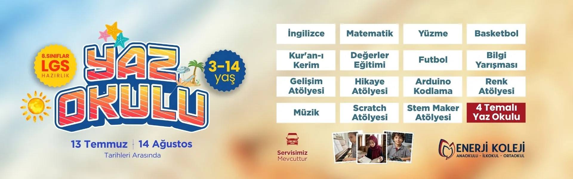 Enerji Koleji - Yaz Okulu